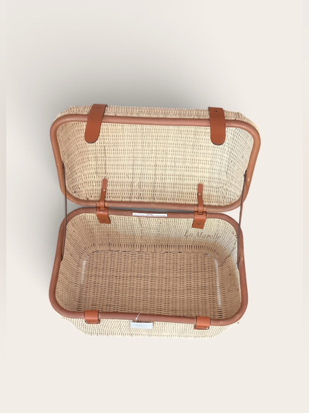 21" Woven Rattan Storage Trunk Brown - Threshold™ designed with Studio McGee - Picture 8 of 8